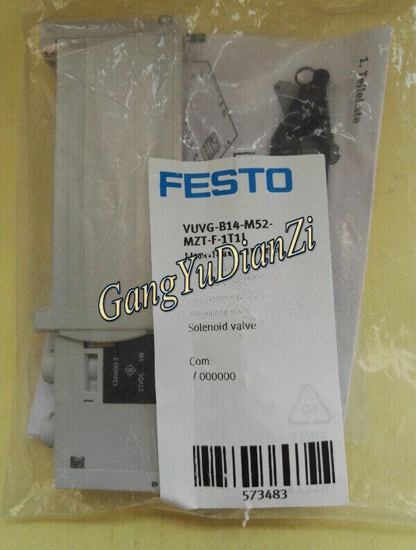 1PCS FOR FESTO VUVG-B14-M52-MZT-F-1T1L Solenoid Valve 573483 14mm