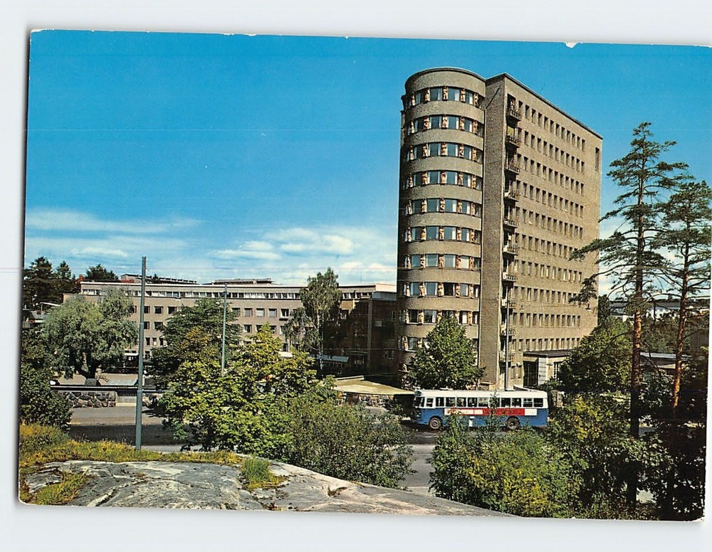 Postcard Children's Hospital Helsinki Finland