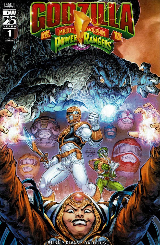 Godzilla vs Mighty Morphin Power Rangers II Issue 1 VFNM IDW Comic Combined Shipping