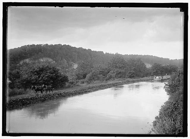 Chesapeake & Ohio Canal,C&O Canal,Grand Old Ditch,Potomac River,Harris & Ewing