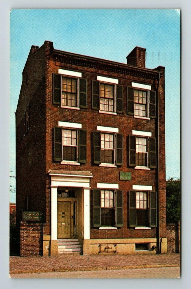 St Louis MO-Missouri, Eugene Field House, Exterior, Vintage Postcard