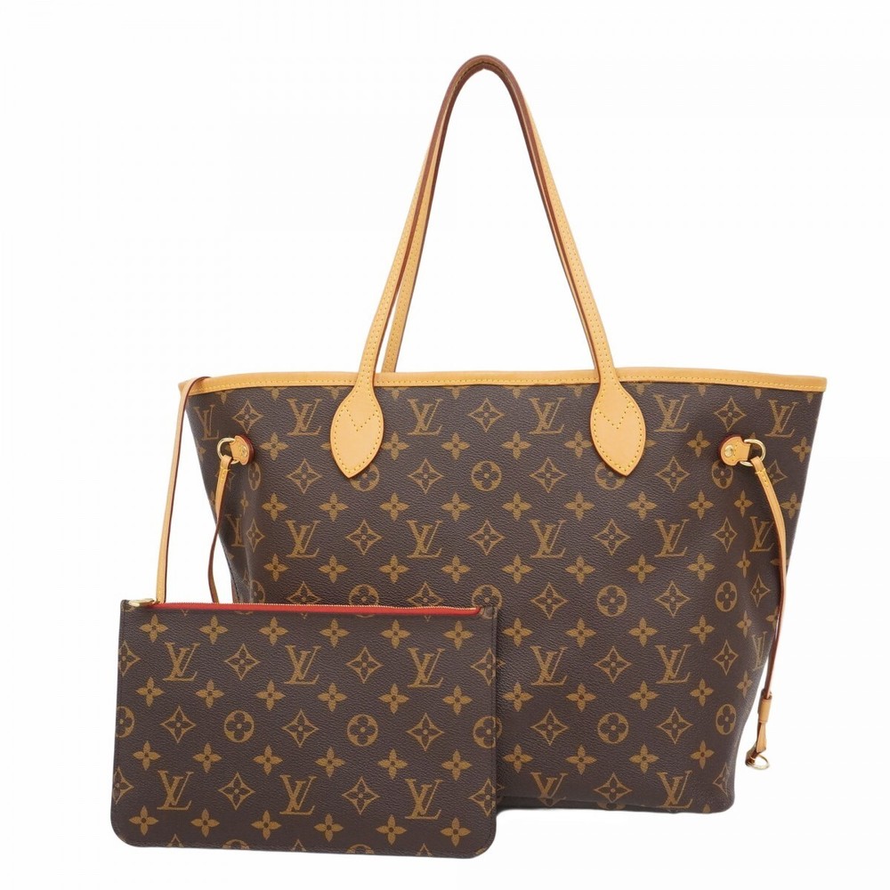 Louis Vuitton Monogram Neverfull MM Tote Bag in Cerise M46987