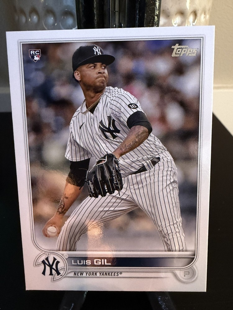 2022 Topps #131 Luis Gil RC New York Yankees