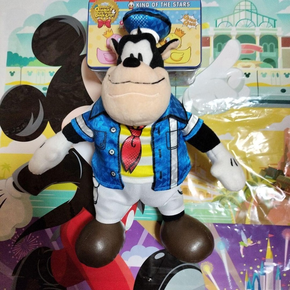 Tokyo Disney 2025 Pete Plush Badge with Donald Duck Palpalooza