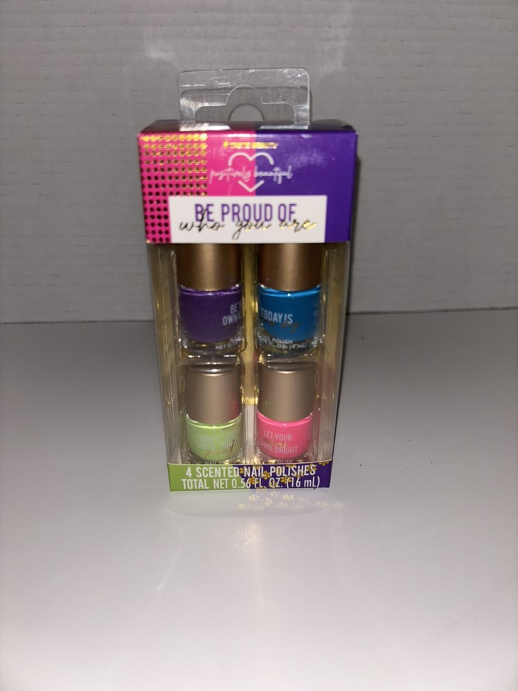 Be Proud of Who You Are – 4-Piece Positively Beautiful Nail Polish Set
