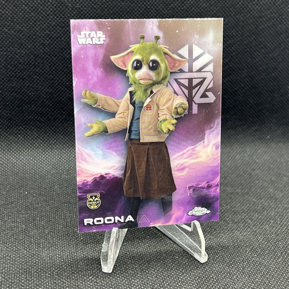 2025 Topps Chrome Star Wars Roona Debut Base #157 Skeleton Crew