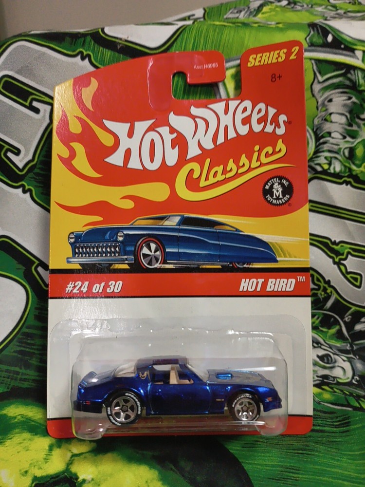 2005 Vintage Hot🔥Wheels/ CLASSICS Series 2 {# 24/30- Hot Bird- Blue w/ sp5bfg