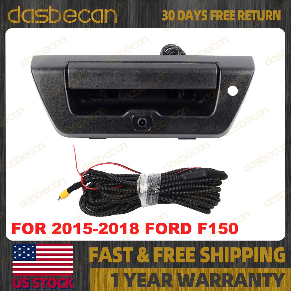 Ford F-150 2015-2018 Tailgate Handle Backup Camera with Wiring