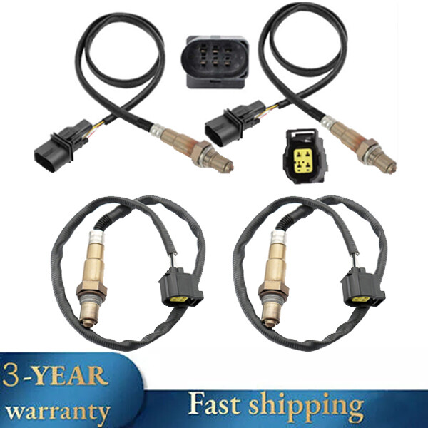 Set(4) Oxygen Sensor Upstream+Down For 2006-2011 Mercedes-Benz E350 C300 CLS550