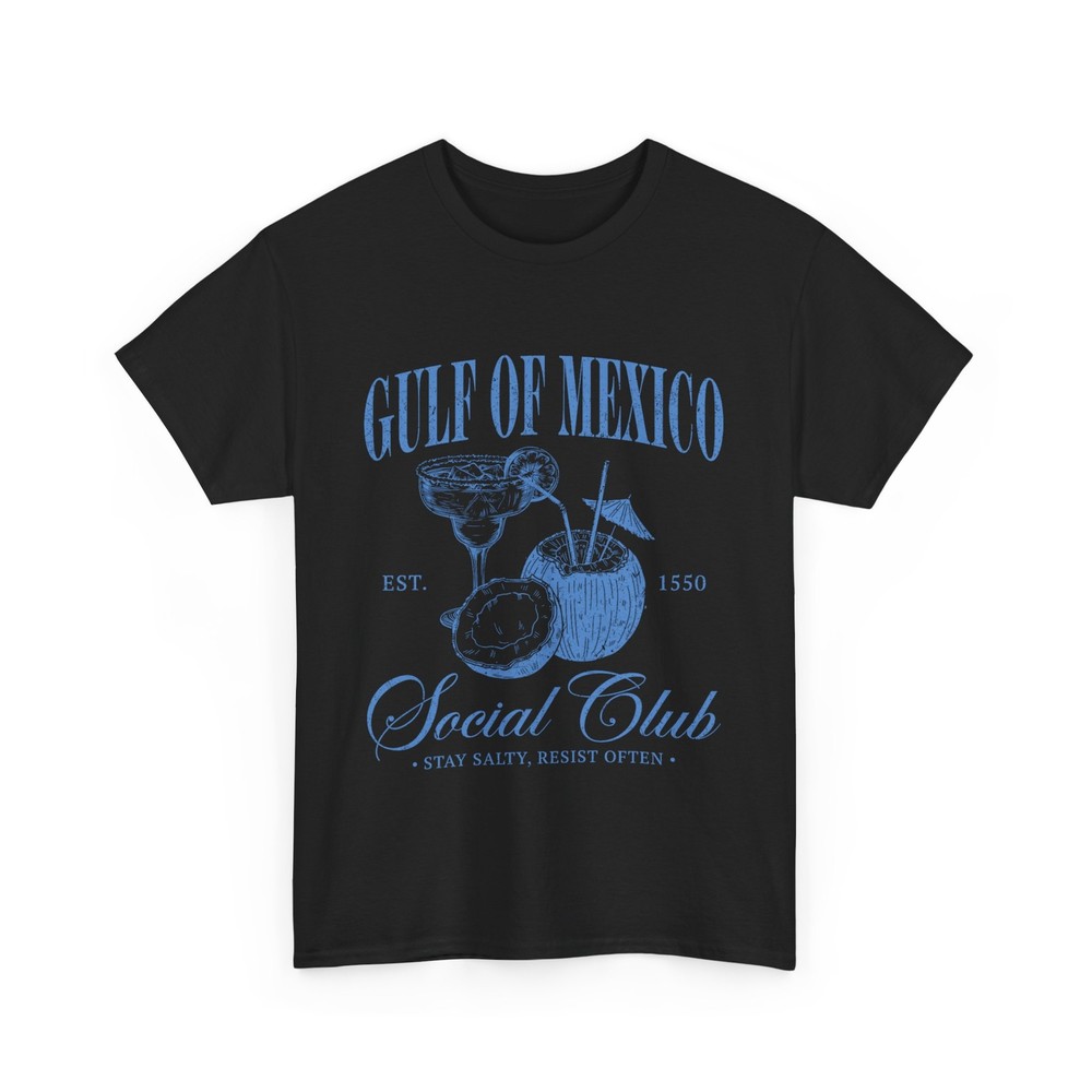 HOT Gulf of Mexico EST 1550 Shirt, Gulf of Mexico Social Club Vintage T-shirt