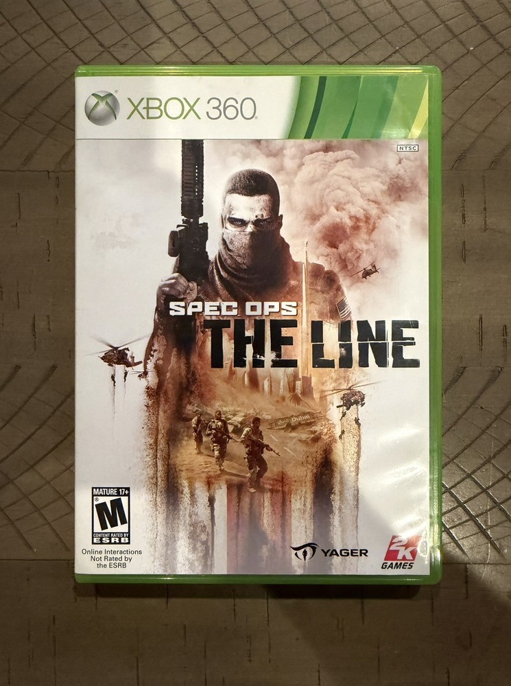Spec Ops: The Line; CIB (Microsoft Xbox 360, 2012)