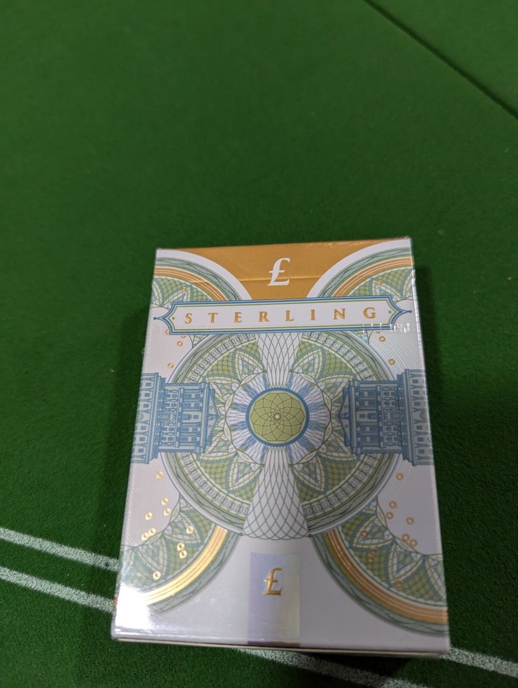 Sterling Standard Edition Playing Cards by Kings Wild Project New Deck Sealed