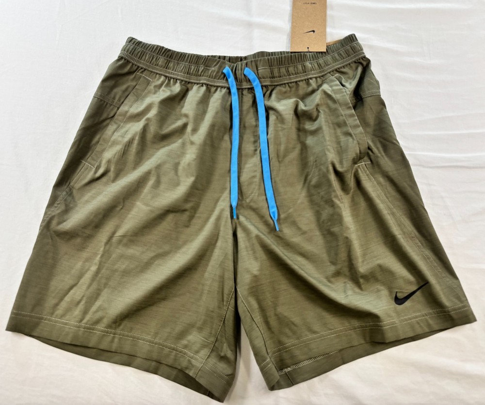 Nike Form Dri-FIT Unlined Shorts Mens Sz Small HJ3157-222 Green New NWT $50