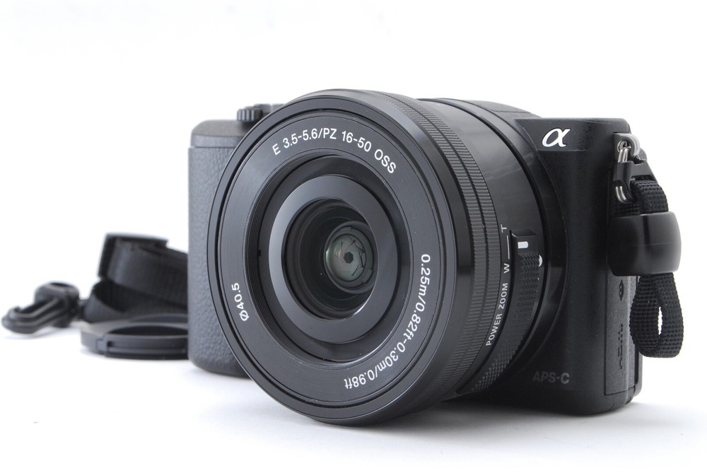 【TOP MINT】Sony Alpha a5100 Mirrorless Digital Camera with 16-50mm Lens JAPAN