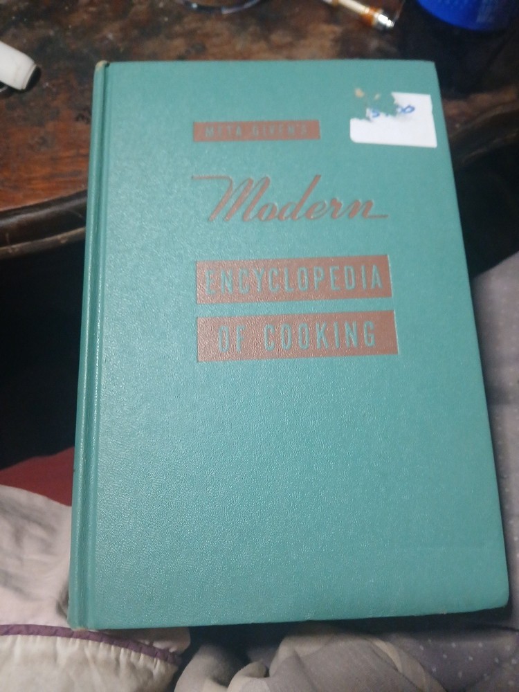 Meta Given's Modern Encyclopedia of Cooking 1955 Revised Edition Vol II. HC