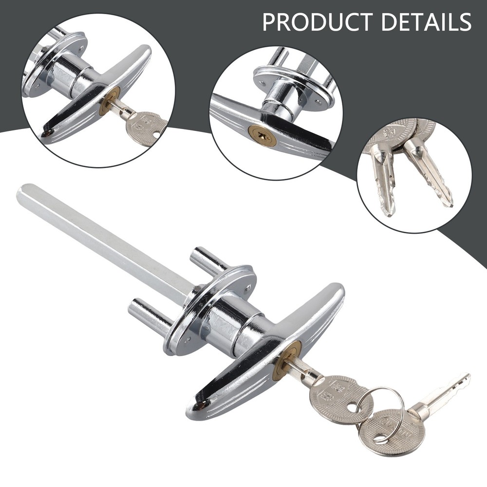 Garage Door Lock with T Lock Handle Suitable for Industrial Trailer RV