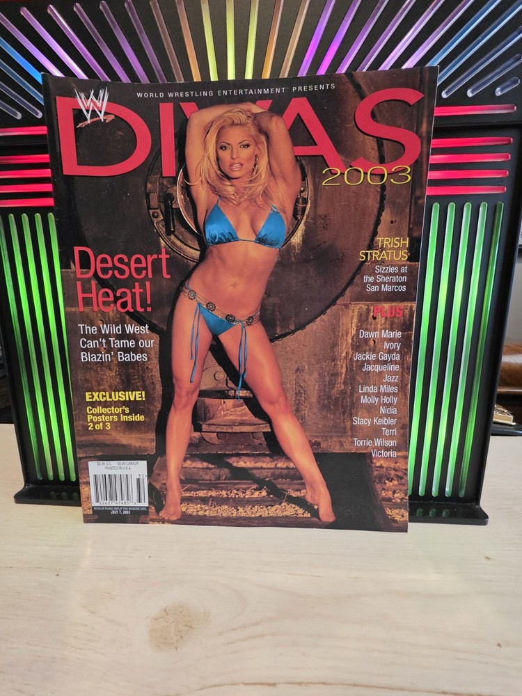 WWE Divas - July  2003 - Trish Stratus, Stay Keibler, Torrie Wilson