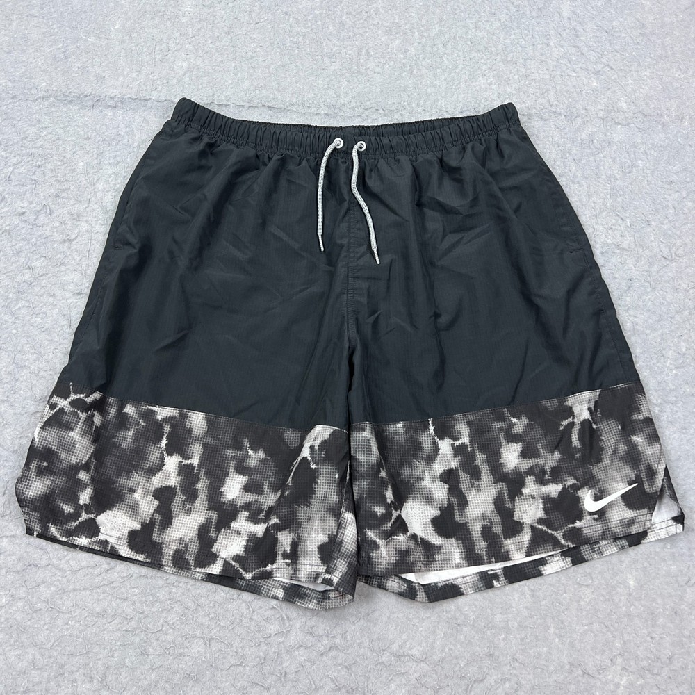 Nike Swim Men's XXL Black Cloud Dye Packable 9