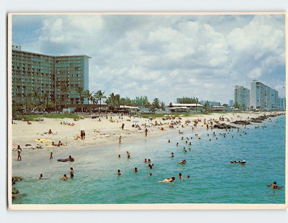 Postcard Deerfield Beach Florida USA