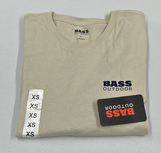 Bass Outdoor Women's Cotton B with Tree-Graphic back T-Shirt, Silver Birch, XS