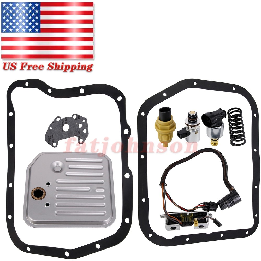 42RE 44RE 46RE Transmission Filter Kit w/ Solenoid Sensor Set for Dodge Ram Jeep