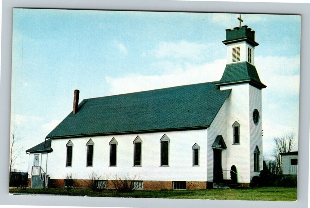 Lincoln ME-Maine, Catholic Church Vintage Souvenir Postcard