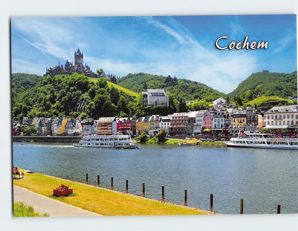Postcard Cochem Germany