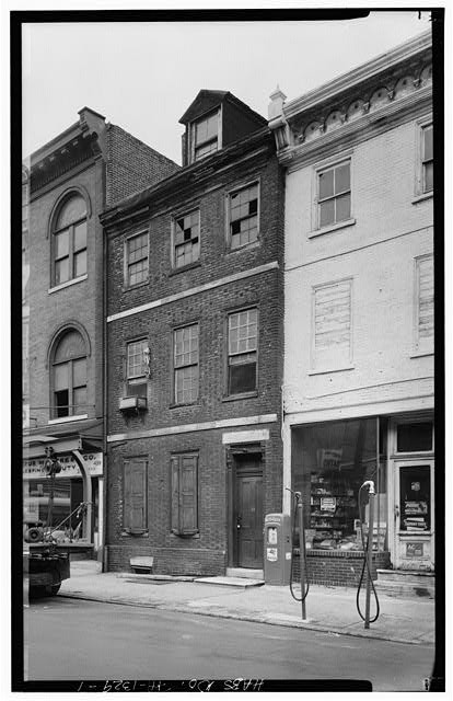 1. Front - Thomas Fitzgerald House, 437 Lombard Street, Philadelphia,