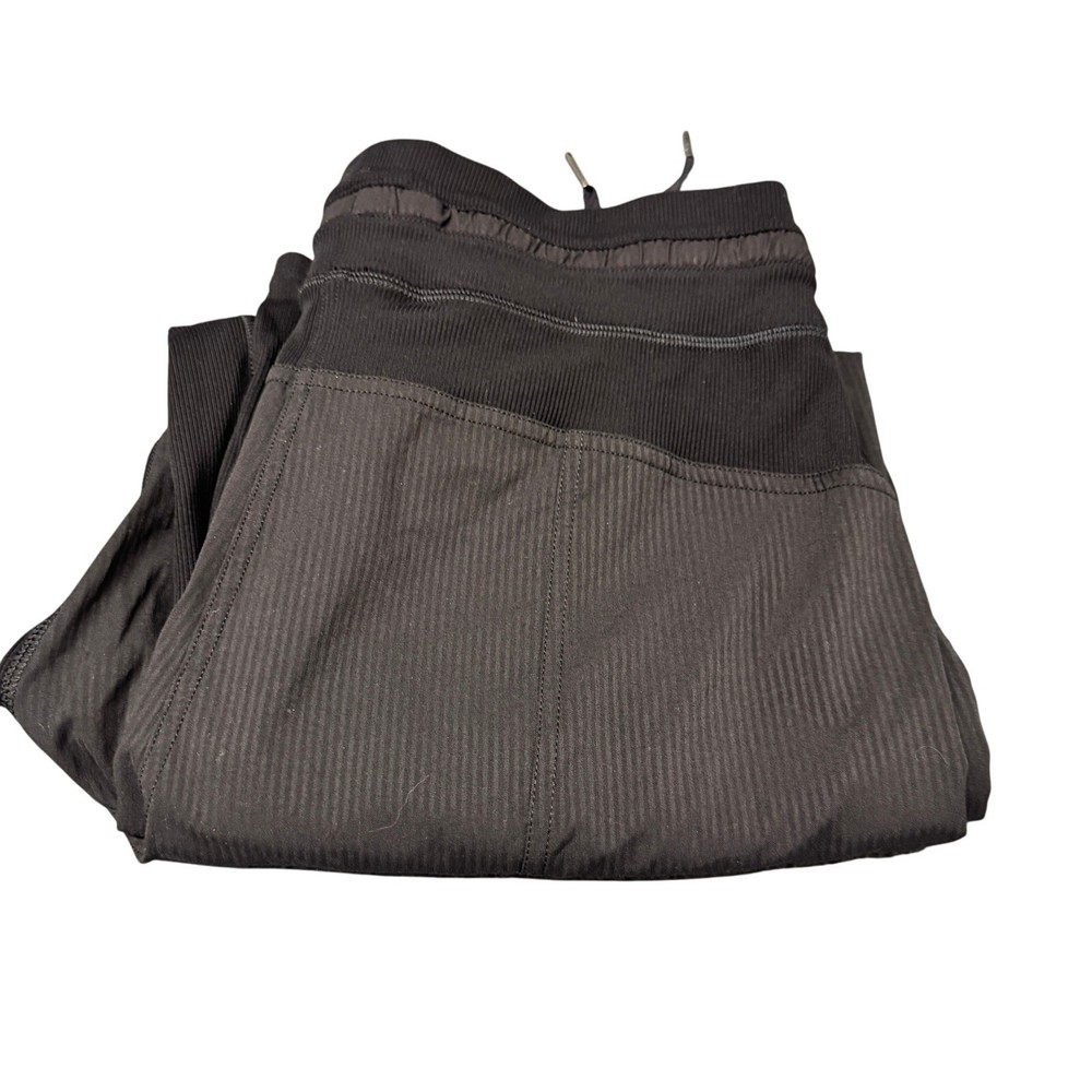 Lululemon Dance Studio Pants Womens 8 Black Cropped Activewear 25