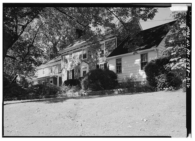 16. PERSPECTIVE VIEW OF SOUTHEAST (REAR) LOOKING WEST - Fell Farm, House, Route