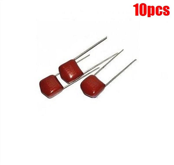 10Pcs Capacitor Cbb/Cl 63V 105J (1UF) 5% Rohs Ic New yn