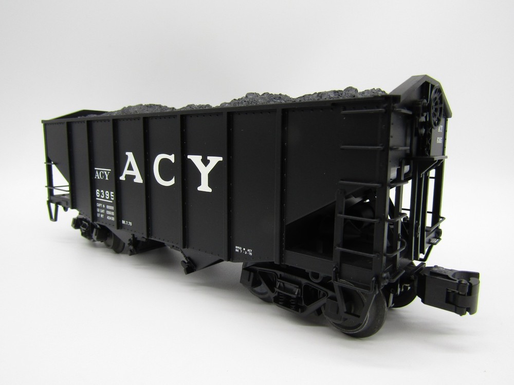 Atlas O 55 Ton Fishbelly Coal Hopper - ACY 6395 3-Rail