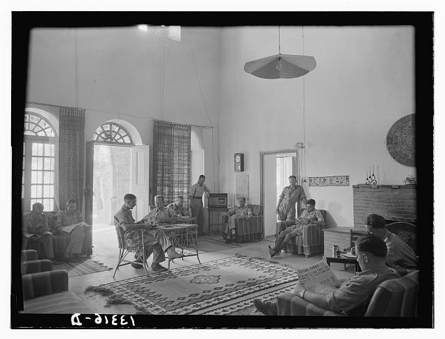 Chouer Mountain House,Lebanon,Soldiers' Summer Leave Camp,Matson Photo,1945,8