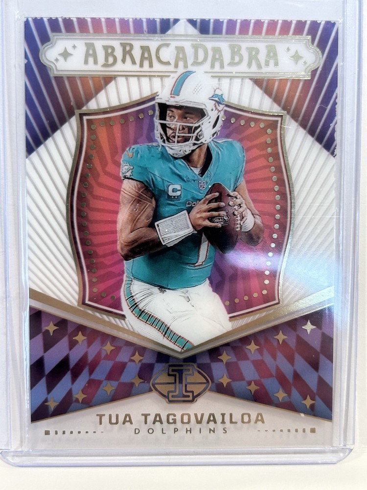 2024 Panini Illusions - Abracadabra Tua Tagovailoa #6 Stardust-image