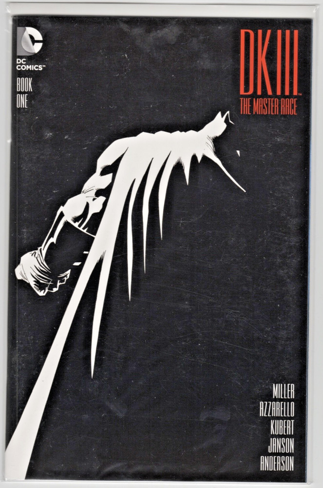 DK III Dark Knight 3 The Master Race 1 Book One NM DC Comics Key'16 Frank Miller