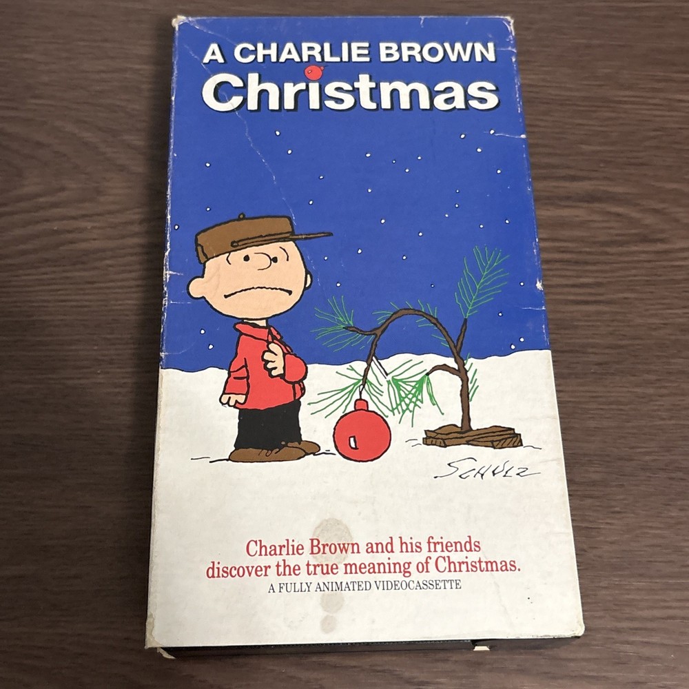 A Charlie Brown Christmas VHS Factory Sealed Peanuts Snoopy Holiday