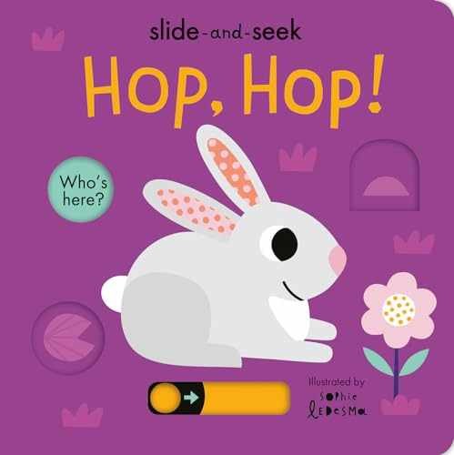 Hop, Hop!: Slide-and-Seek - Board book, by Otter Isabel - Acceptable