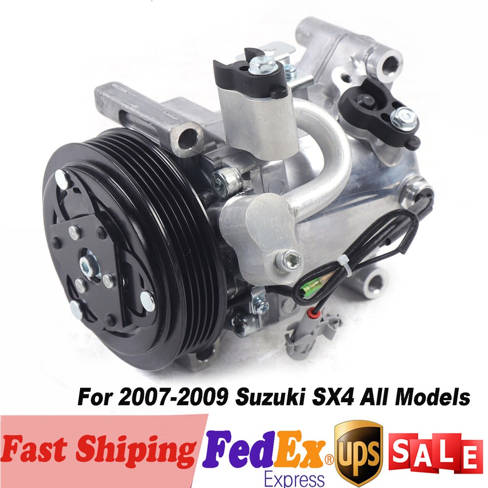 AC Air Conditioning Compressor with Clutch Fit Suzuki SX4 2007-2009 All Models?