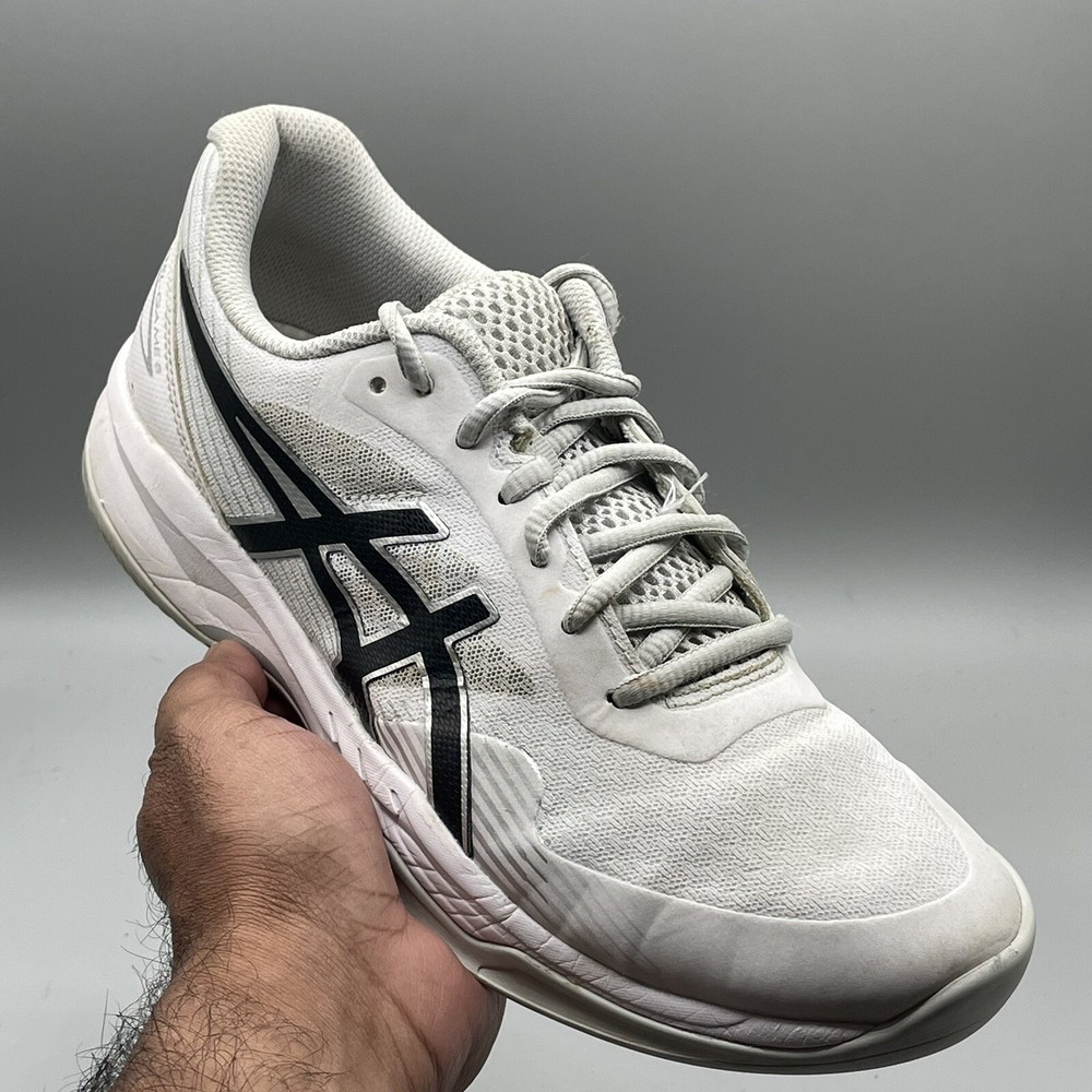 Asics Womens Gel Game 8 1042A152 White Running Shoes Sneakers Size 8.5