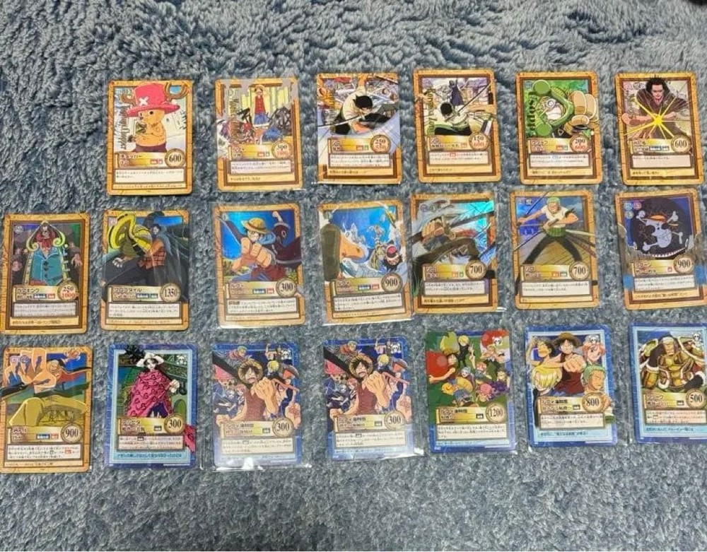 One Piece Carddass Hyper Battle 1999 Early Rare holo 20 Cards Set Limited