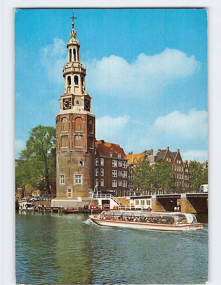 Postcard Oude Schans Amsterdam Netherlands