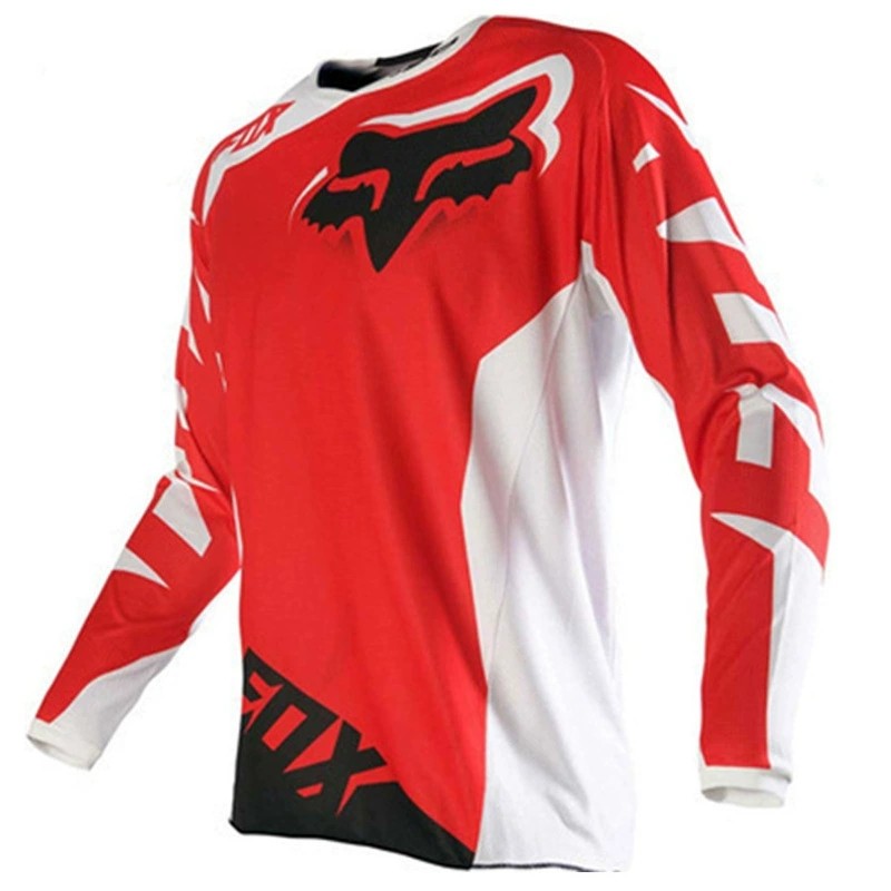 Men's FOX Motocross Long Sleeve T-Shirt Quick Dry Breathable Fabric S32