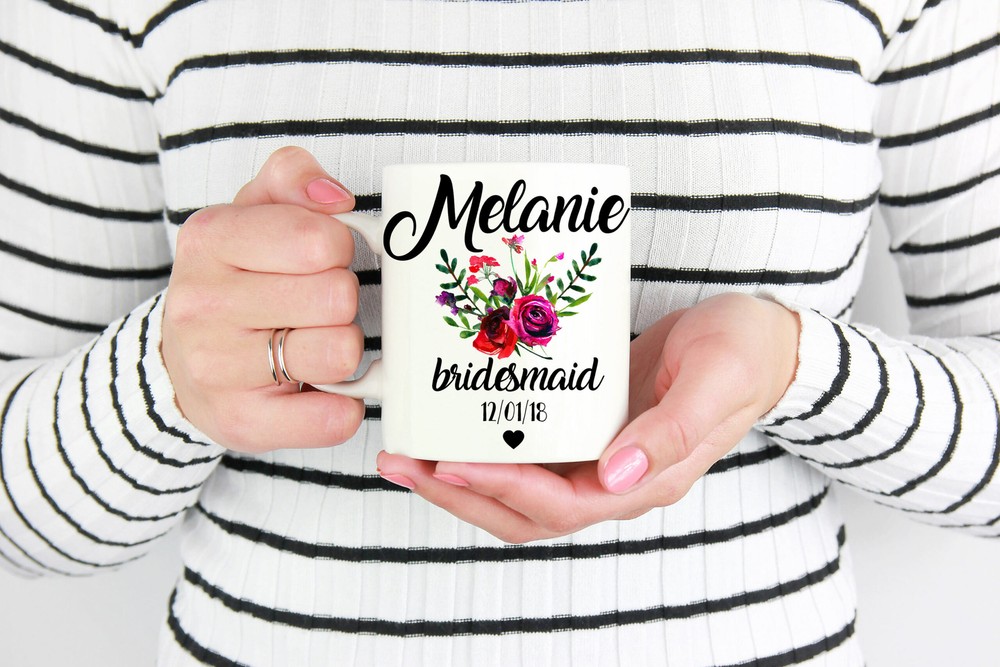 Custom Bridesmaid Mug Mug For Bridesmaid Bridesmaid Gift Maid Of Honor Gift Maid