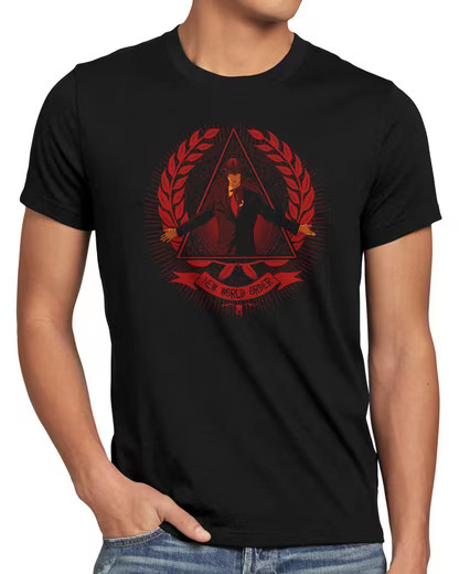 Anime Death Note Kira Light Yagami Ryuk Shinigami Black T-Shirt Size S-5XL