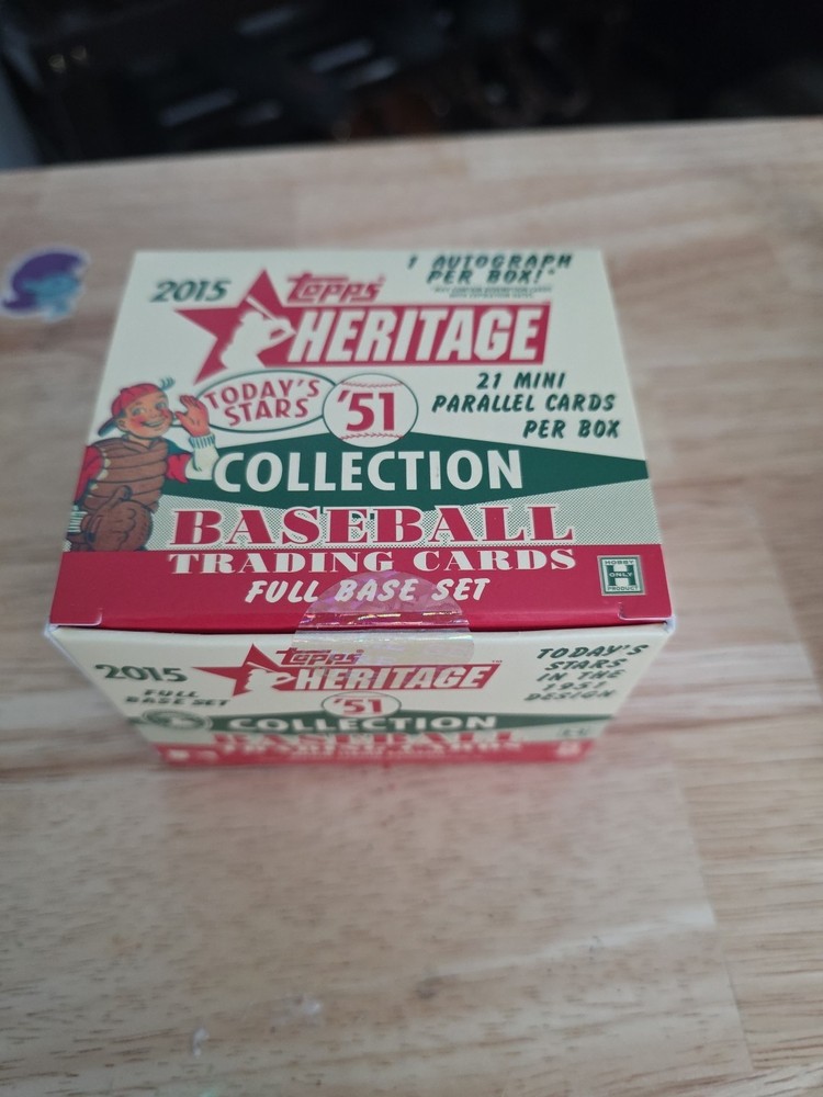 2015 Topps Heritage 51 collection Complete Base set 104 Cards Open No AUTO