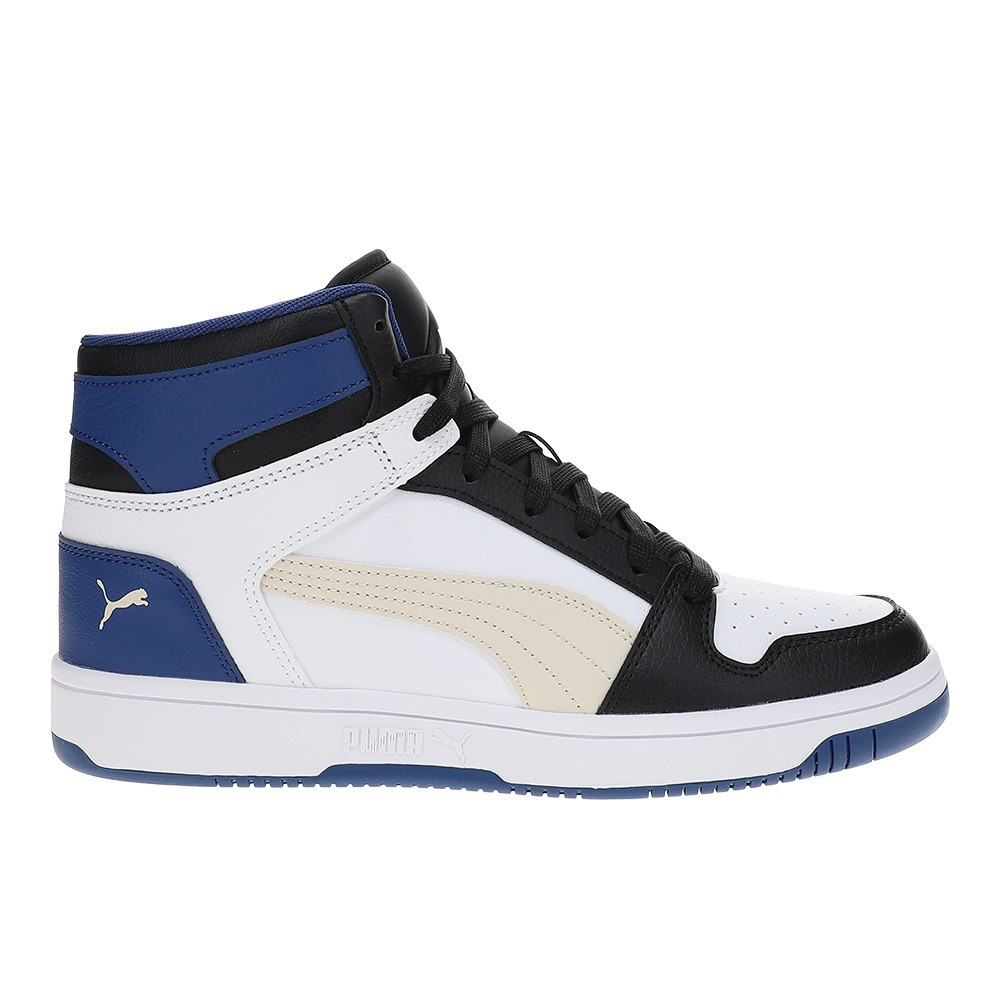 PUMA Rebound Layup Rcl High Top  Mens White Sneakers Casual Shoes 40196412