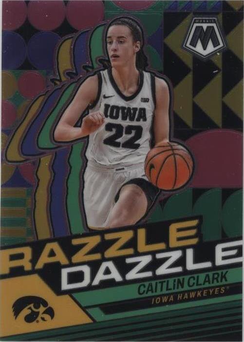 2024 Panini Caitlin Clark Collection - Razzle Dazzle #RD1 Caitlin Clark (RC)