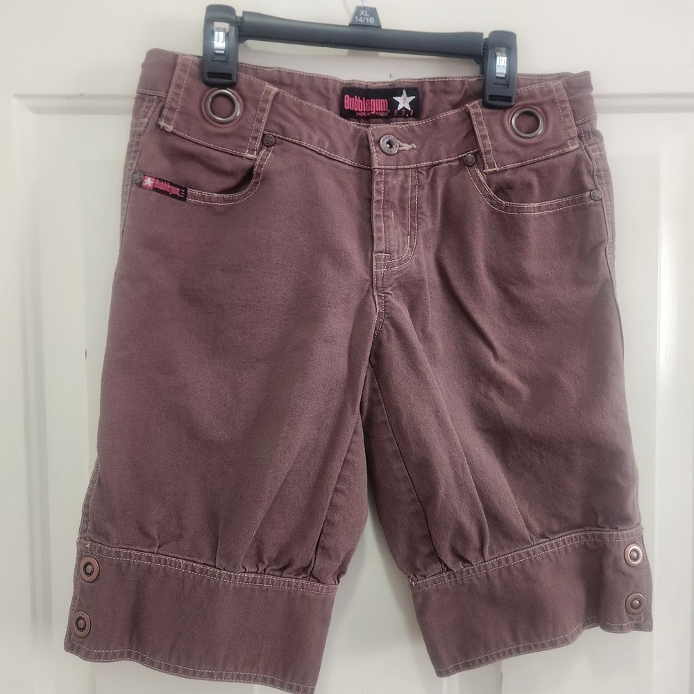 Vintage Bubblegum American Flavor Long Shorts Women's 3/4 Y2K Unique Rare USA