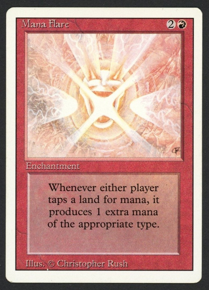 ***Mana Flare*** MTG Revised Magic Kid Icarus