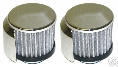 2- SWS HOODED CLAMP-ON FILTERED BREATHERS,1 1/2,411-350